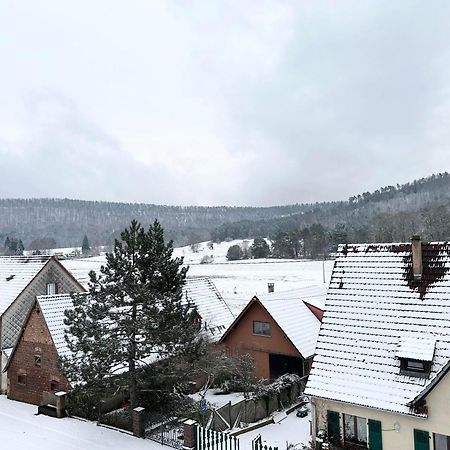 Au Wachtfels Bed & Breakfast Obersteinbach Dış mekan fotoğraf