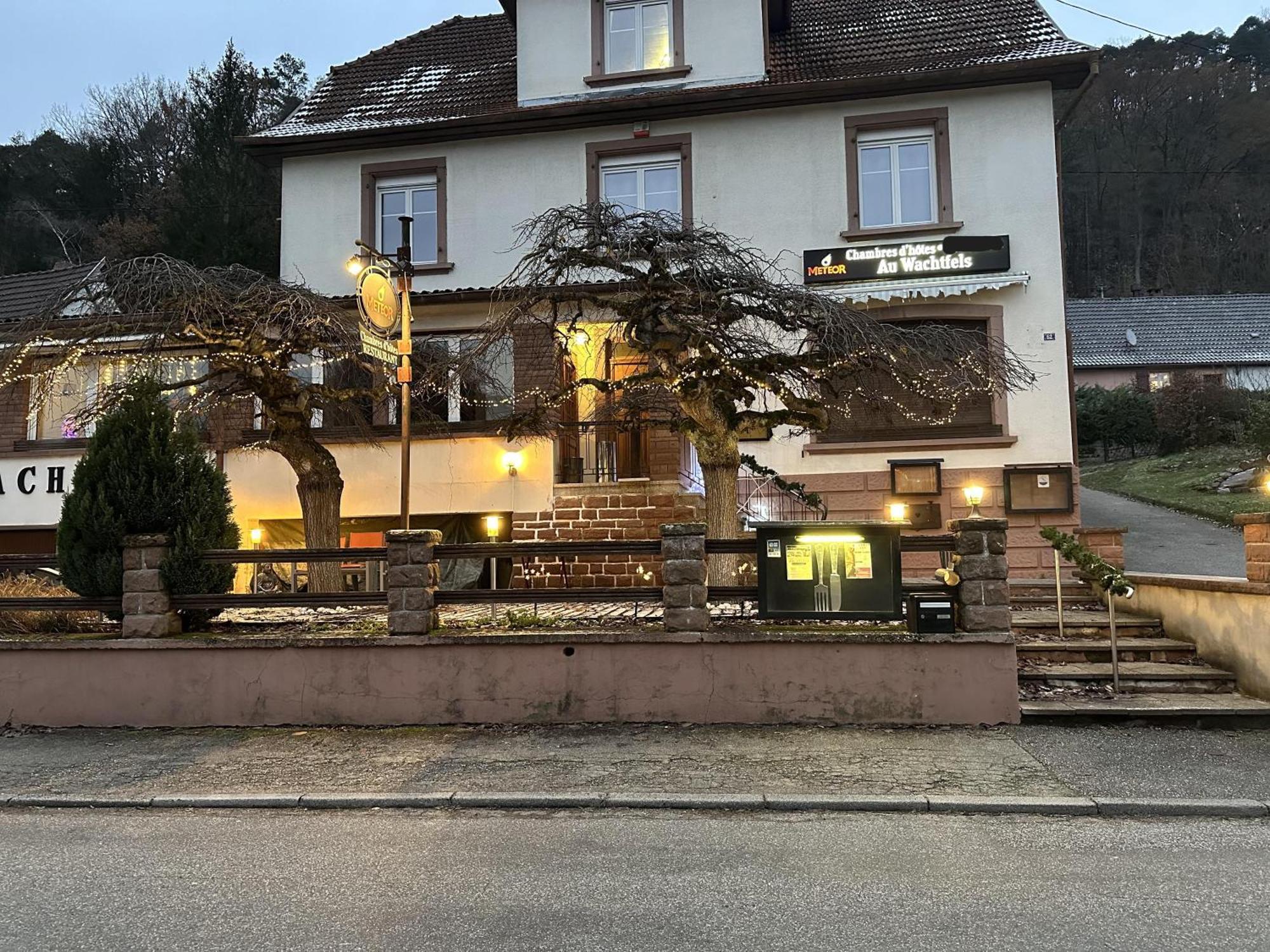 Au Wachtfels Bed & Breakfast Obersteinbach Dış mekan fotoğraf